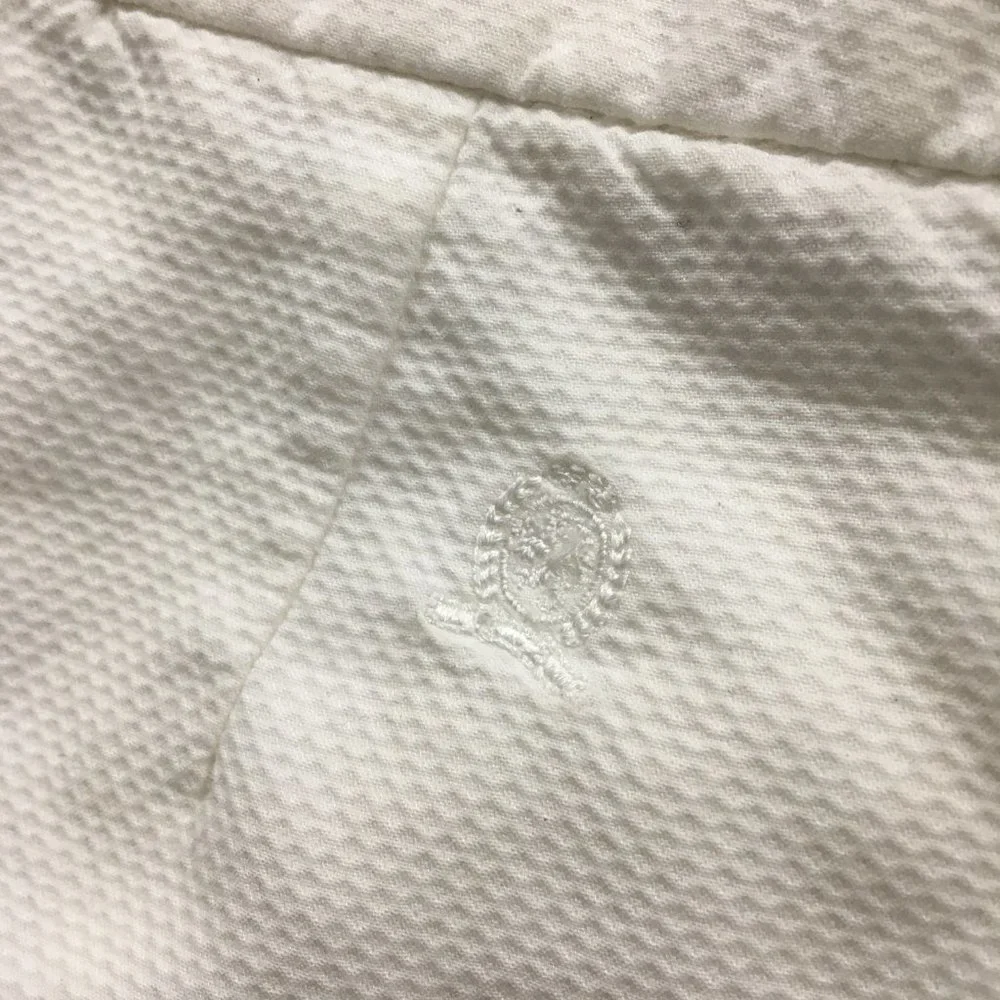 Tommy Hilfiger Womens 2 Pants White Mid-Calf Career Cropped 100% Cotton Capri - Picture 11 of 11